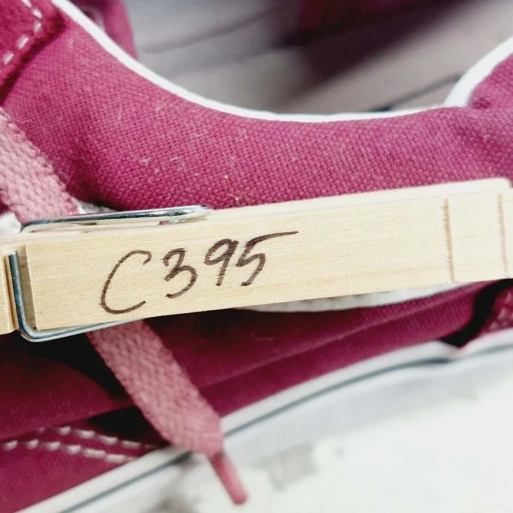 Vans Off the Wall Low Old Skool Rumba Red Suede Skateboard Sneakers C395 - Picture 11 of 11